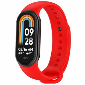 BStrap Silicone remienok na Xiaomi Smart Band 8 / 9, red vyobraziť