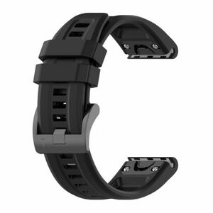 BStrap Silicone Carson remienok na Garmin Fenix 5x / 5x Plus / 6x / 6x Pro / 7x / 8 51mm, black vyobraziť