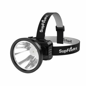 Superfire HL51 LED čelovka USB 160lm, čierna (HL51) vyobraziť