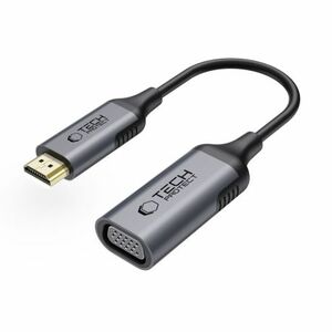 Tech-Protect Ultraboost adaptér HDMI / VGA Full HD, čierny vyobraziť