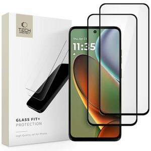 Tech-Protect Glass Fit 2x ochranné sklo na Motorola Moto G15 / G15 Power / G05 / E15, čierne vyobraziť