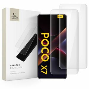 Tech-Protect Glass UV 2x ochranné sklo na Xiaomi Redmi Note 14 Pro 4G / 5G / 14 Pro Plus 5G / Poco X7 5G vyobraziť