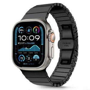 Tech-Protect Linkband remienok na Apple Watch 44/45/46/49mm, black vyobraziť