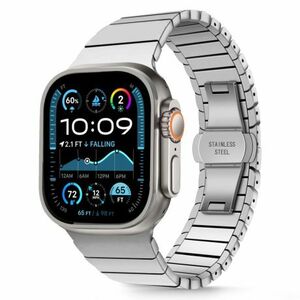 Tech-Protect Linkband remienok na Apple Watch 44/45/46/49mm, silver vyobraziť