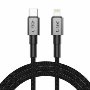 Tech-Protect Ultraboost DNA kábel USB-C / Lightning PD 27W / 3A 2m, šedý vyobraziť