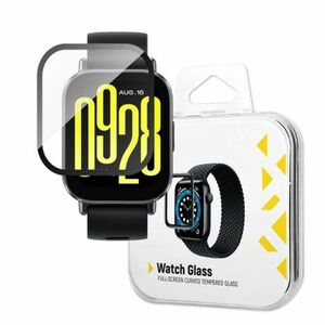 MG Watch Full Glue 2x ochranné sklo na Xiaomi Redmi Watch 5 Active, čierne vyobraziť