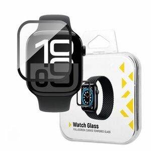 MG Watch Full Glue 2x ochranné sklo na Apple Watch 10 42mm, čierne vyobraziť