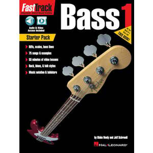 Hal Leonard FastTrack - Bass Guitar 1 Starter Pack Noty vyobraziť