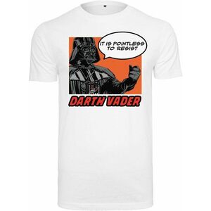 Star Wars Tričko Pointless To Resist White XL vyobraziť