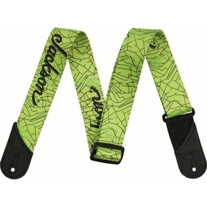 Jackson Cracked Mirror Strap Gitarový pás Green vyobraziť