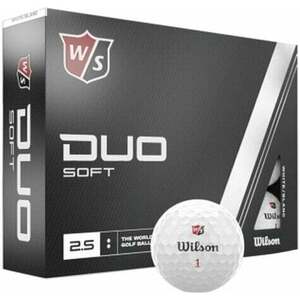 Wilson Staff Duo Soft White Standard Golfové lopty vyobraziť