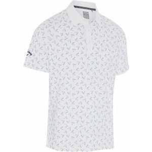 Callaway Painted Chev Mens Bright White S Polo košeľa vyobraziť