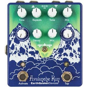 EarthQuaker Devices Avalanche Run V2 Aurora Borealis Gitarový efekt vyobraziť