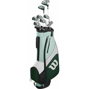 Wilson Staff Profile SGI Dark Green/White/Mint Pravá ruka Grafit Lady Golfový set vyobraziť