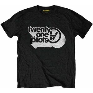 Twenty One Pilots Tričko Vessel Vintage Unisex Black 2XL vyobraziť