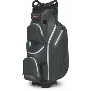 Titleist Cart 14 StaDry Charcoal/Sky Cart Bag vyobraziť